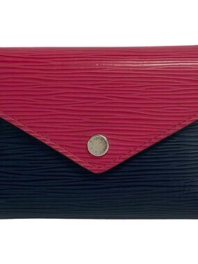 LOUIS VUITTON Portefeuille Victorine M62204 Indigo Blue Epi SP2187 Epi leather